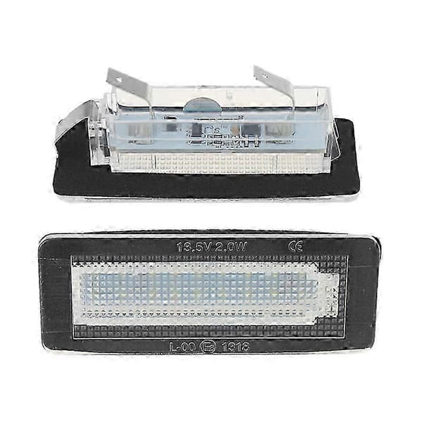 2X Bil LED Nummerplade Nummerpladelys til - W450 W451 W453