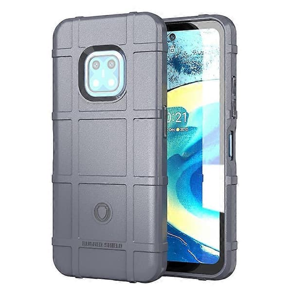 For Nokia XR20 Full Coverage Støtsikkert TPU-deksel (grå)