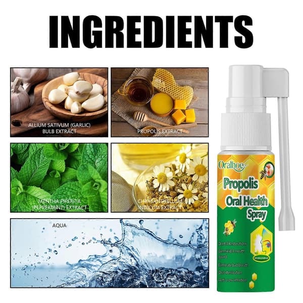 1-3 st Propolis munhälsospray, Propolis munspray, Munfräsch andedräktsspray A