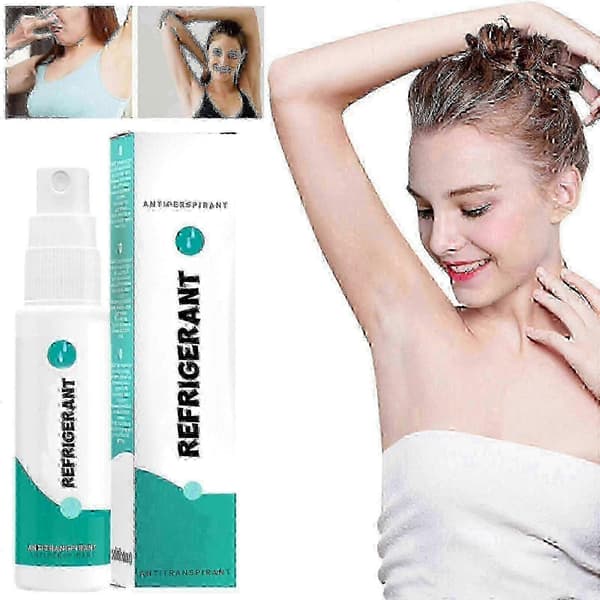 5X Odaban Antiperspirant Spray til underarme, 30 ml - Langvarig aromatisk beskyttelse