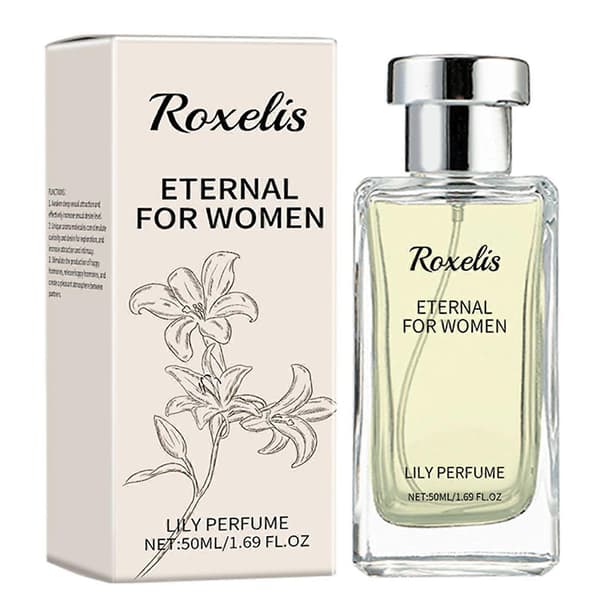 Eternals Lily Parfym för kvinnor, långvarig naturlig lätt doft, elegant förpackning