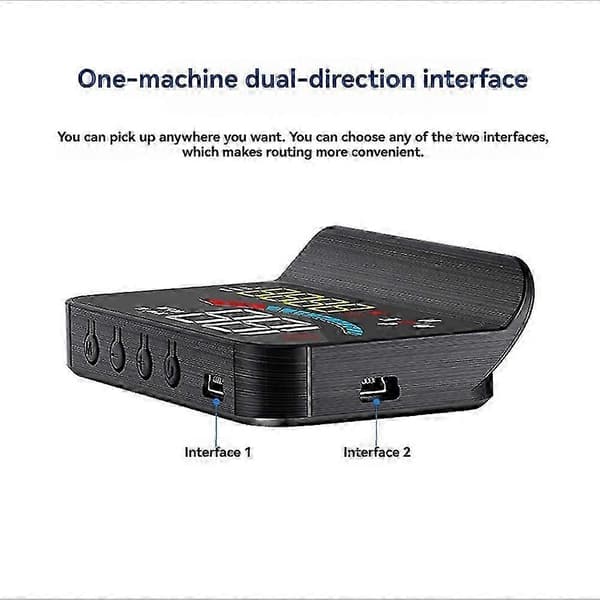 Universal OBD Bil Speedometer HUD Forrude Projektor