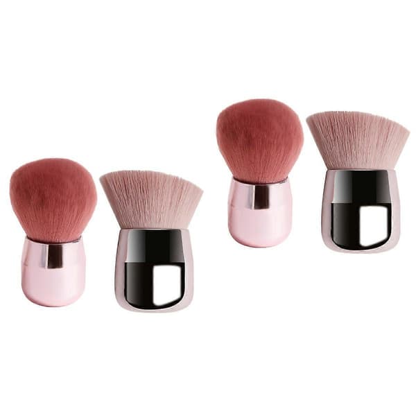 Kosmetikbørste Svampedesign Blusherbørste til Makeup 4 stk. sæt