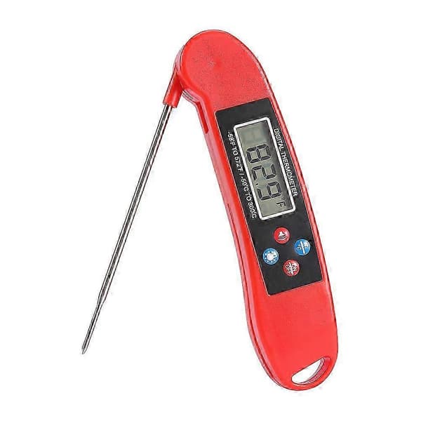 Digital kökstermometer med sond för matlagning, BBQ, kött, biff, kalkon, vin