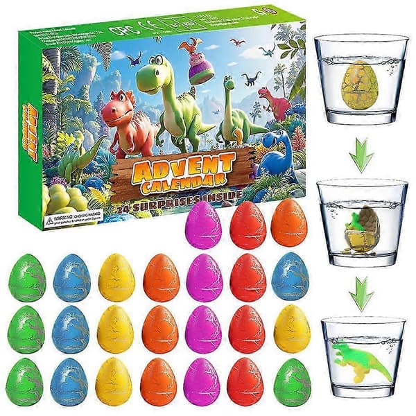 Dino-udklæknings-julekalender