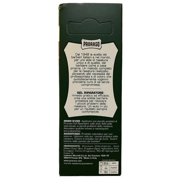 Proraso Rakskärsårsgel 10ml A