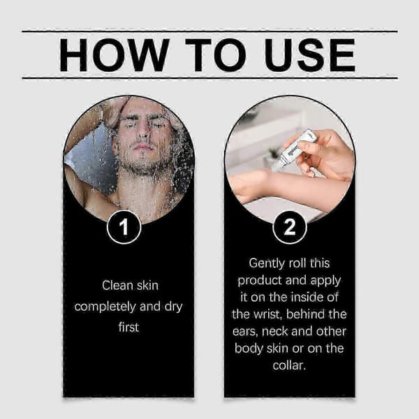 Fresh Charm Roll-On Cologne, Lätt Blommig Långvarig Bärbar Doft för Dejting