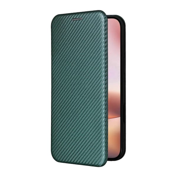 Lädertelefonfodral för iPhone 16