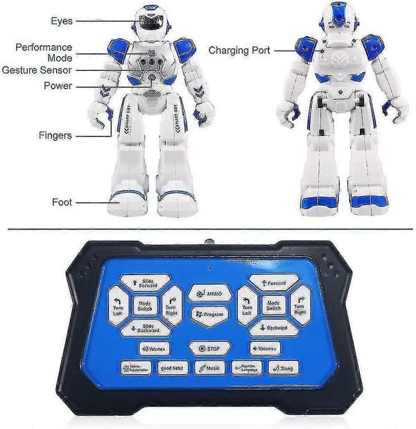 Bevægelsesstyret Smart Danse-Gående Robotlegetøj, Programmerbar til Børn
