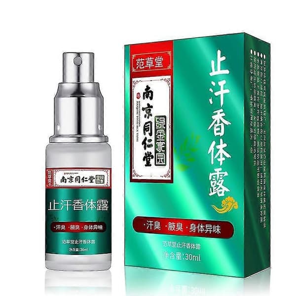 30 ml kropslugt deodorant spray underarm sved deodorisering lugtfjerner lugtkontrol langvarig