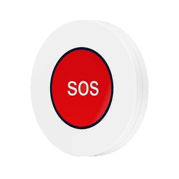 Tuya ZigBee SOS-knappsensor Alarm Trådløs nødhjelpsbryter Eldre Barn Alarm Tuya Smart Life Fjernkontroll