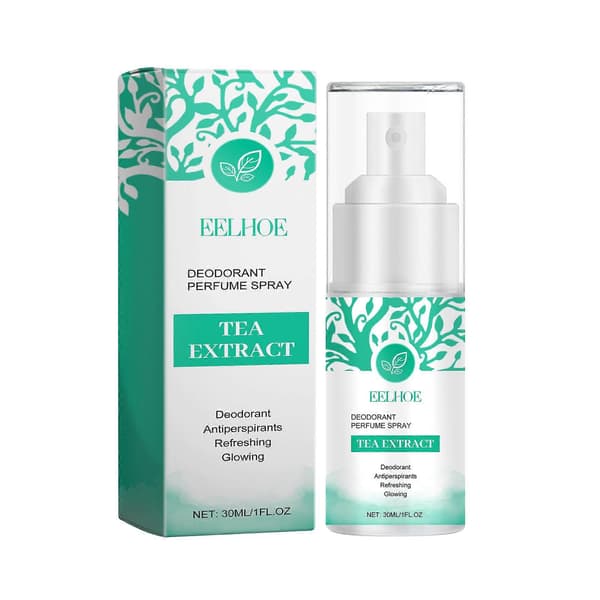 3PC Grönt Te Underarm Deodorant Spray Långvarig Lätt Doft