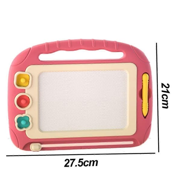 Sletbar magnetisk ordtavle til baby, farvegraffiti-tablet til baby