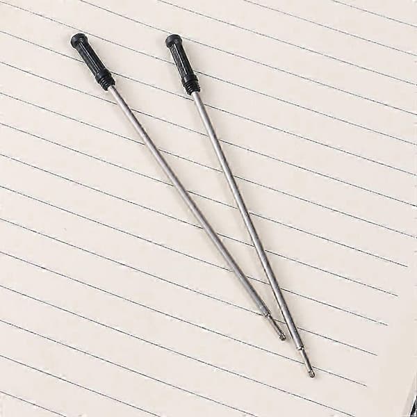 Twist pen refills til kuglepenne - 50 stk sorte udskiftelige refills