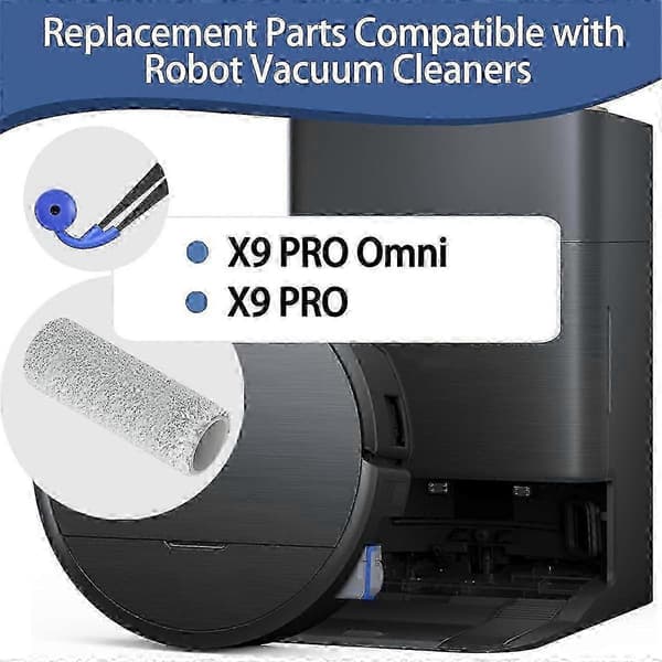 Reservedele til X9 Pro Omni Vacuum Tilbehør Edition 0909