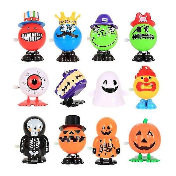 6 stk. Halloween-legetøj til Halloween-dekorationer