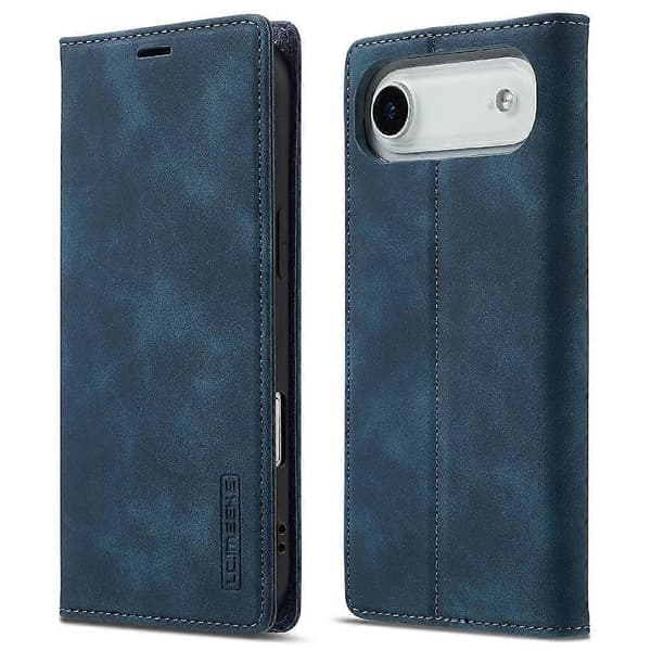 LC.IMEEKE Compatible for iPhone 17 Air Case Wallet Microfiber Leather Phone Cover