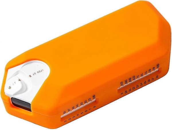 Til Flipper Zero-etui, blødt beskyttelsesetui til Flipper Zero, tilbehør til Flipper Zero-enhed, Flipper Zero medfølger ikke (orange)