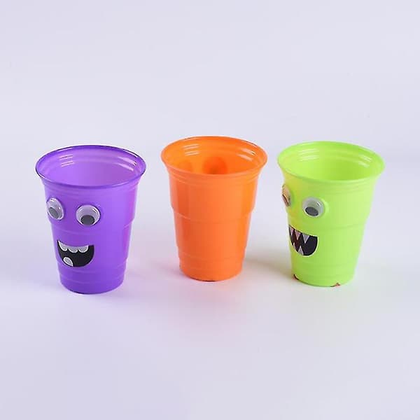 3 stk. Halloween-kopper til Halloween-dekorationer