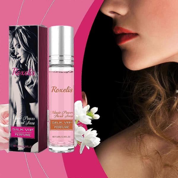 Charm Blommig Parfym 10ml, Fräsch Citrus & Jasmin, Elegant Långvarig Doft för Vardags- & Formella Tillfällen