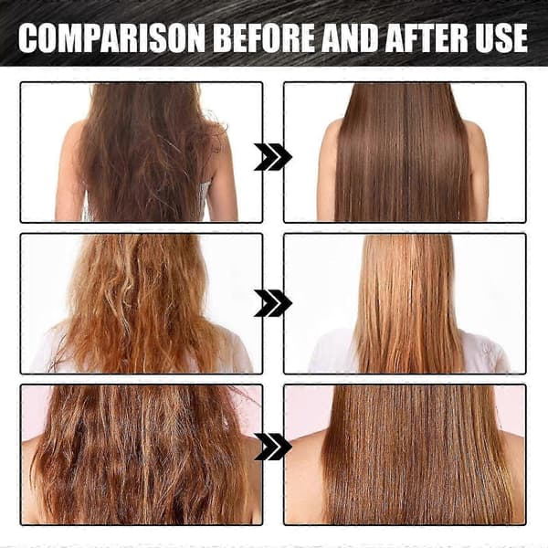 100 ml Ouhoe Keratinutslätande kräm med bananinfusion för frisskontroll A