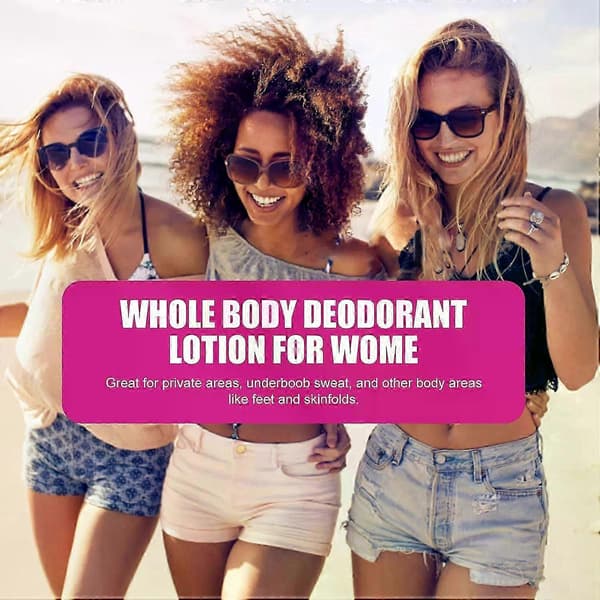 Lady Parts Fuld Krop & Intime Dele Deodorant til Kvinder, Usynlig Creme til Intime Dele, Krop & Hud