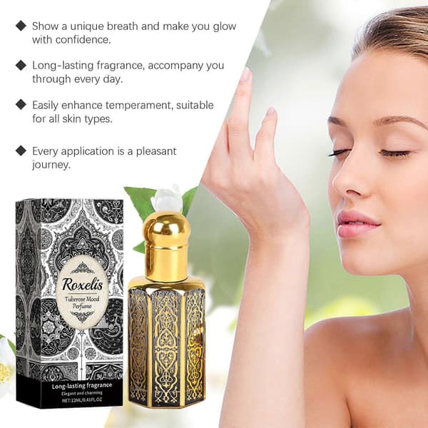 Arabian Evening Roll-On Parfyme 12ml, Elegant Jasmin, Neroli & Tuberose Blomsterduft