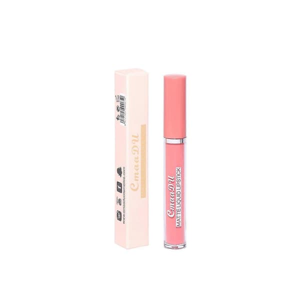 Læbestift Kvinders Skønhed Langtidsholdbar Flydende Mat Læbestift Lipgloss 3 ml Makeup