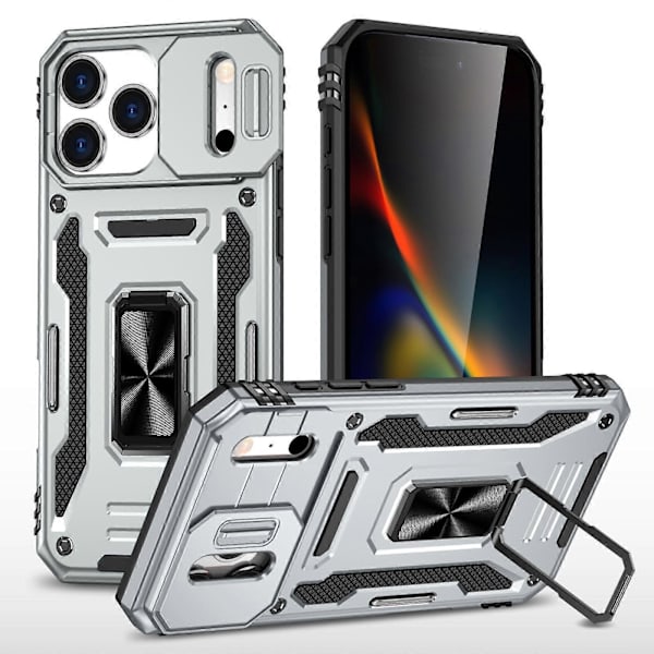 Armor PC + TPU Kameraskydd Telefonfodral (För iPhone 17 Pro Max)