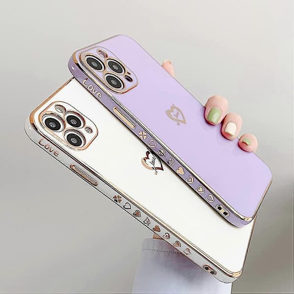 Kærlighedsbelægning Mode Designet Til iPhone 13 Pro Max Cover