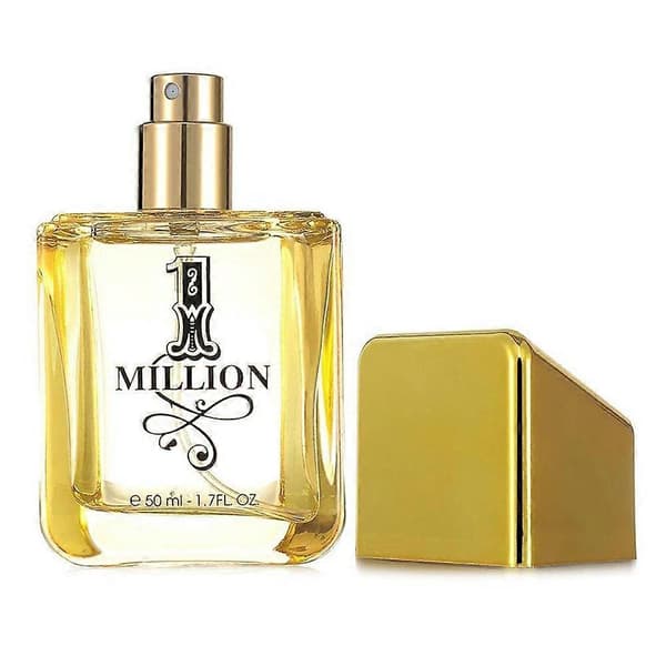 Gold Million Parfym 50ml, Långvarig Fräsch Träig Cologne för Män
