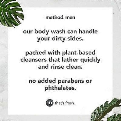 Method Mænds Hav og Surf Body Wash, 18 Fl Oz