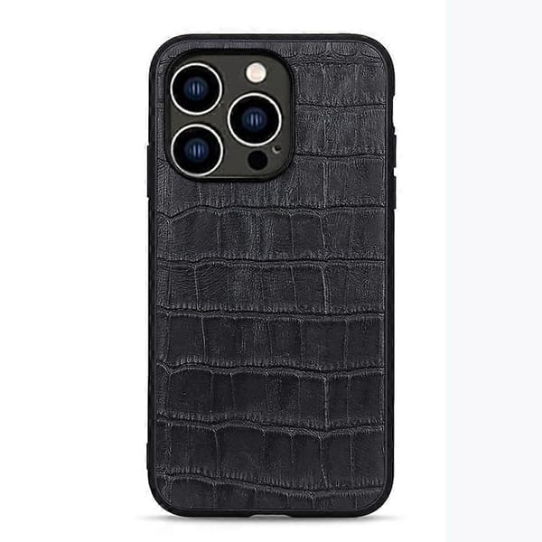 Telefonfodral med krokodiltextur för iPhone 14 Pro