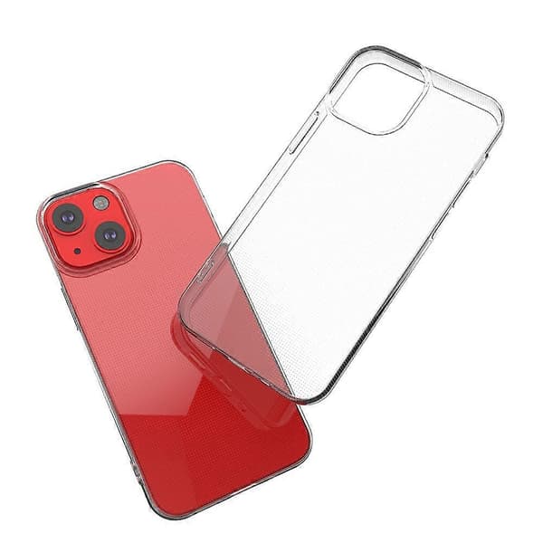 Ultratynn TPU Transparent Telefon Bakdeksel til iPhone 13 mini 5,4 tommer