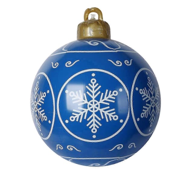 Nightmare Before Christmas 60 cm utendørs oppblåsbar julepynt, oppblåsbart juletre-dekorasjon