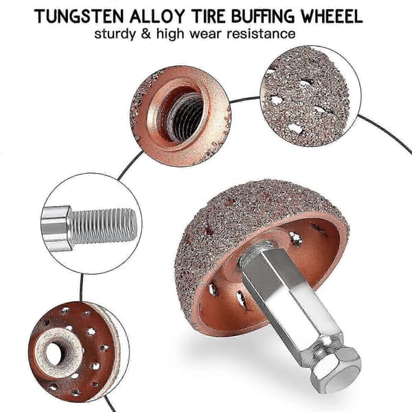 Reparasjonssett for dekkpunkteringer DIY Flat Home Plug Patch Roller Tool, for bil og lastebil