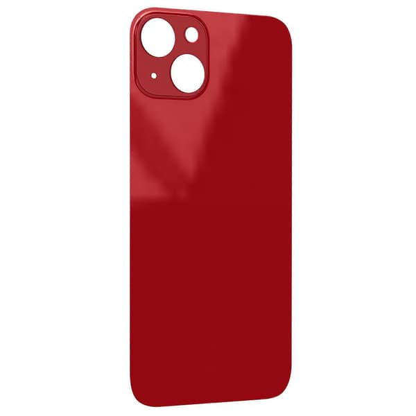 Udskiftningsbagglas til iPhone 13, Rød