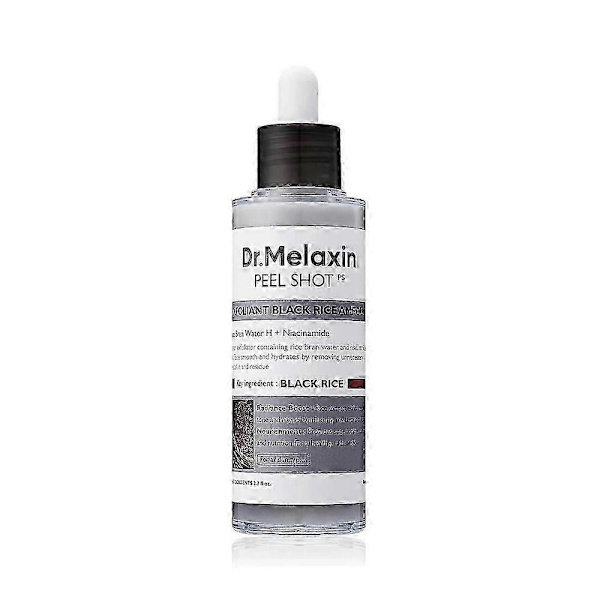 2 stk. Peel Shot Glow Exfoliant Ris Ampul (hvid ris/sort ris) A