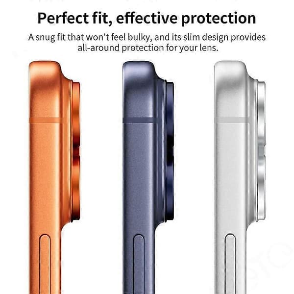Metalllinseringfilm til iPhone 17 Pro