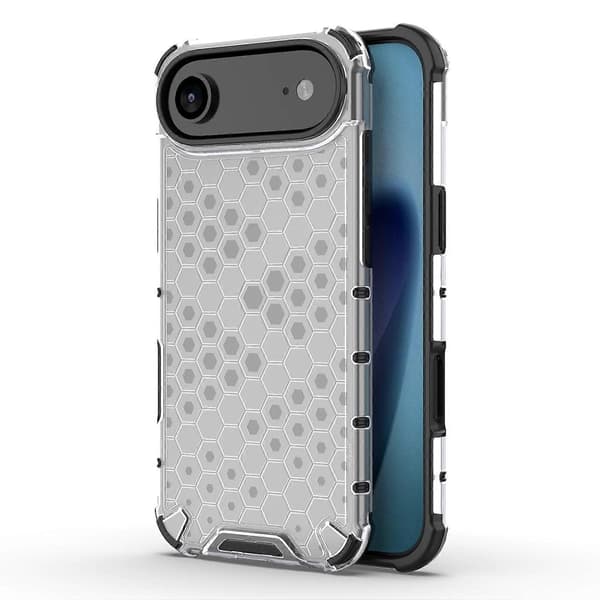 För iPhone 17 Air Fodral Bikakeform Stötsäkert PC TPU Telefonfodral - Grå