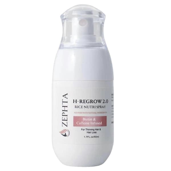 Zephta H-Regrow 2.0 - Zephta Hårgenvækst Ris Nærende Spray 50ML