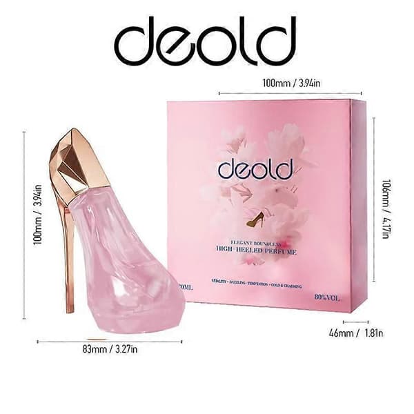 High Heel Damparfym 30ml, Träig Kryddig Myskig Nischdoft, Presentförpackning