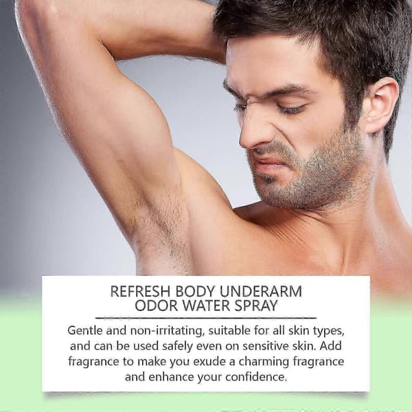 Långvarig lukt- och svettkontrollspray med aloe och vitamin E 30ml