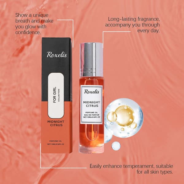 Apelsinblombollparfym, Glamour Bärbar Roll-On Doft