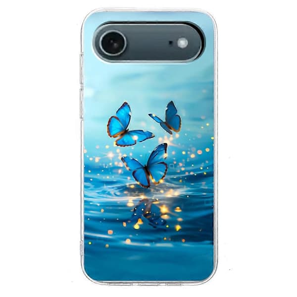 Compatible For iPhone 17 Air Case Pattern Printing Shockproof Soft TPU Phone Cover
