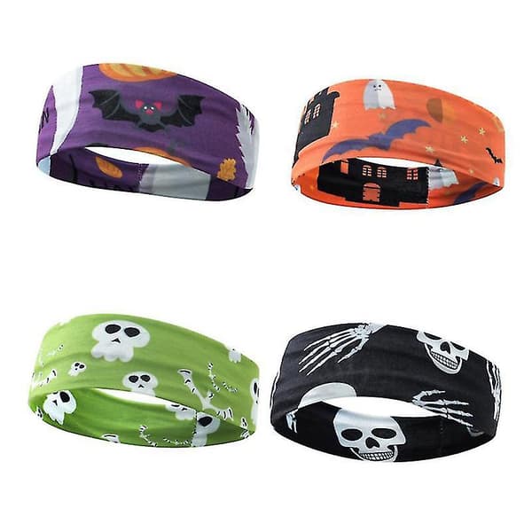 4 stk Halloween-pannebånd for Halloween-gaver