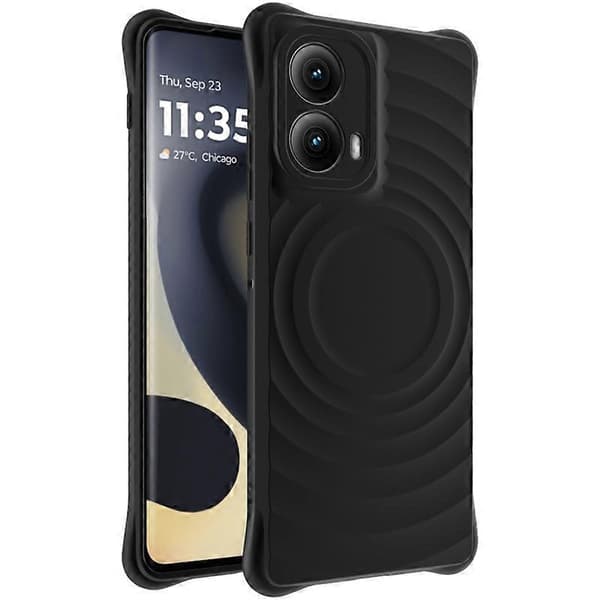 IMAK Telefoncover til Motorola Edge 2024 (Sort)