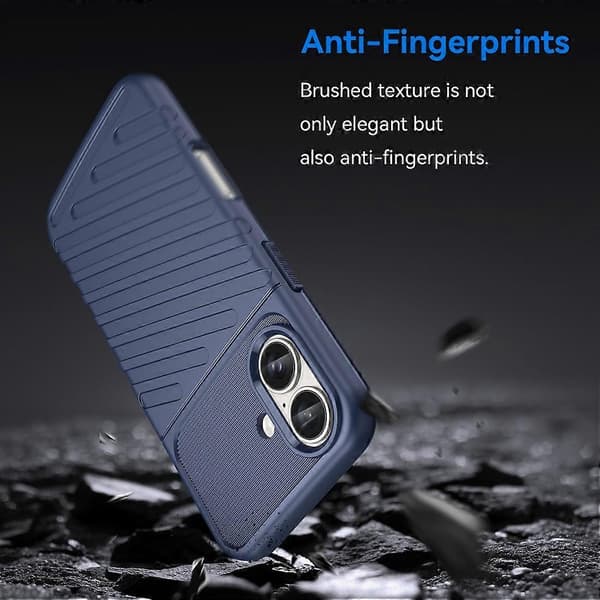 Thunderbolt TPU telefoncover til iPhone 16