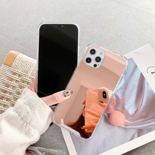 TPU + Akrylbelegg Speilveske til iPhone 13 Pro