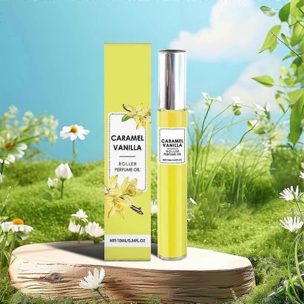 Vanilj Roll-On Parfym, Långvarig Unik Elegant Doft, 10ml
